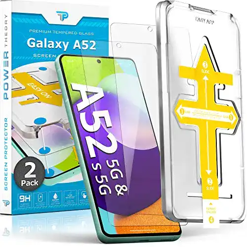 Power Theory Panzerglas für Samsung Galaxy A52, A52 5G, A52s 5G