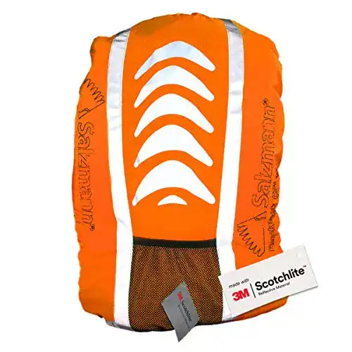 Rucksack-Regenschutz von Salzmann mit wasserdichtem Überzug