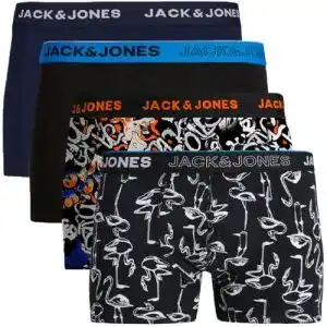 Boxershorts Herren JACK & JONES Herren Boxershorts 4er Pack