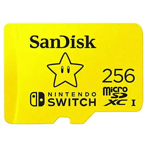 SanDisk microSDXC 256GB UHS-I Speicherkarte für Nintendo Switch