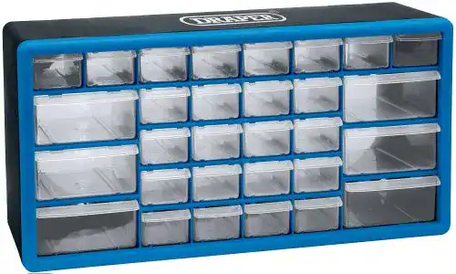 Kleinteilemagazin Draper 12015 Organizer mit 30 Fächern