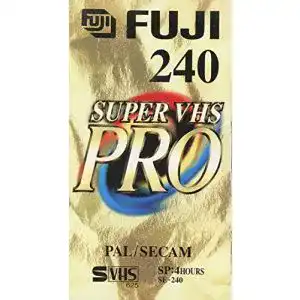 Fujifilm SE 240 Minuten S-VHS Videokassette