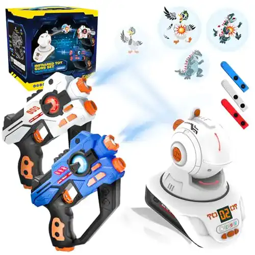 FORHISHER Laser Tag Set für Kinder – Laserpistolen Spiel für drinnen und draußen