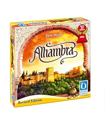 Alhambra Spiel von Queen Games – Überarbeitete Edition für 2-6 Spieler