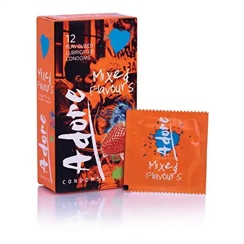 Pasante Adore gemischte Aromen Kondome 12 Stück