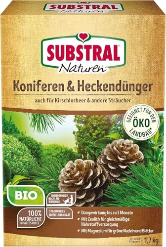 Heckendünger Substral Naturen Bio für Koniferen und Hecken