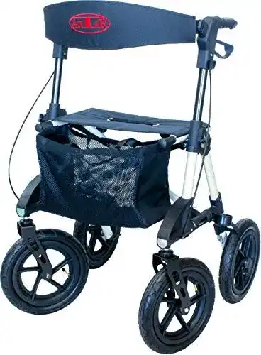 Antar Rollator AT51031 Aluminium Outdoor Rollator für unebene Wege