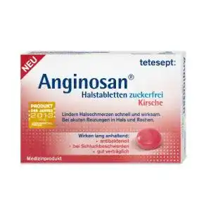 Halsschmerztabletten Tetesept Anginosan Kirsche 20 Stück
