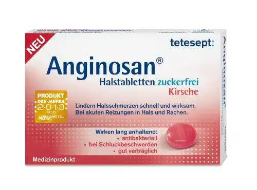 Halsschmerztabletten Tetesept Anginosan Kirsche 20 Stück