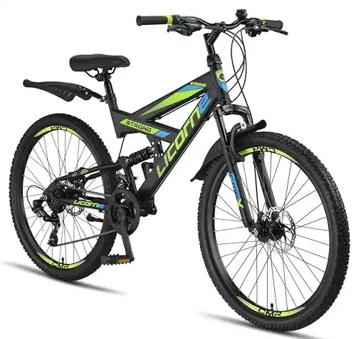 26 Zoll Jugendfahrrad Licorne Bike Strong D Mountainbike