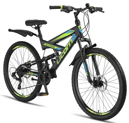 26 Zoll Jugendfahrrad Licorne Bike Strong D Mountainbike