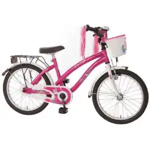 18 Zoll Kinderfahrrad Bachtenkirch Dream Cat in Purpur und Weiß