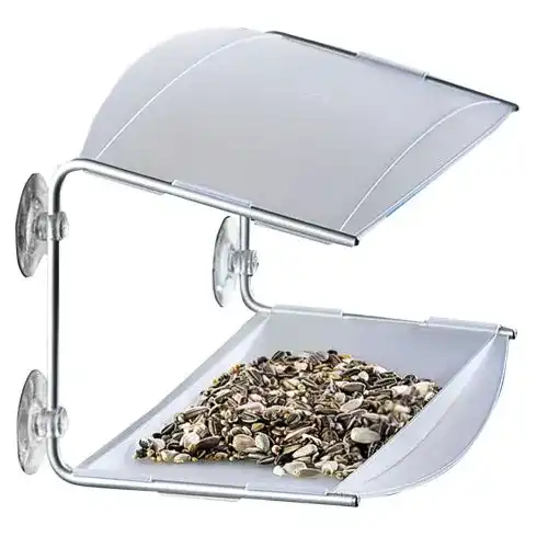 Vogelhaus Radius 395 C Piep Show Transparent für Garten