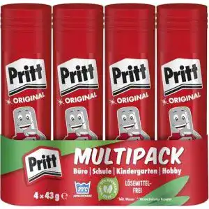 Pritt Klebestift kinderfreundlicher und sicherer Kleber für Bastelarbeiten