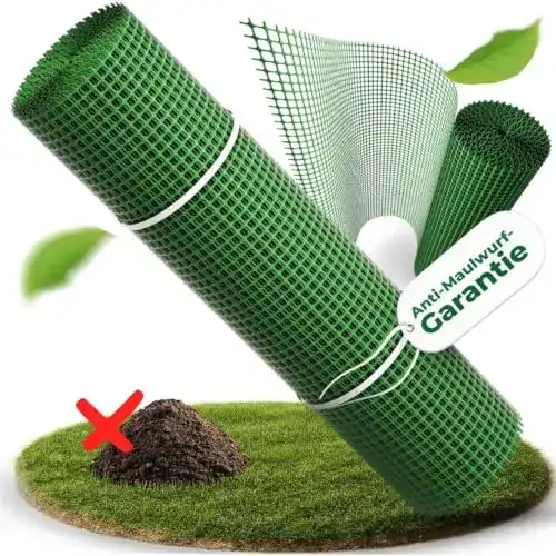 Maulwurfgitter Florade Premium Grün 270g/m² für Gartenschutz