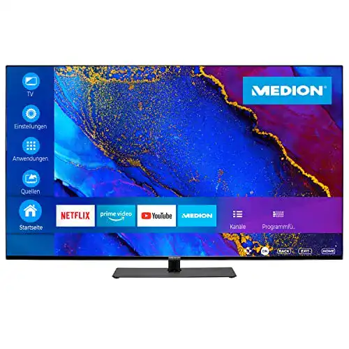 55 Zoll Fernseher Medion X15567 (MD 30128) 138,8 cm UHD