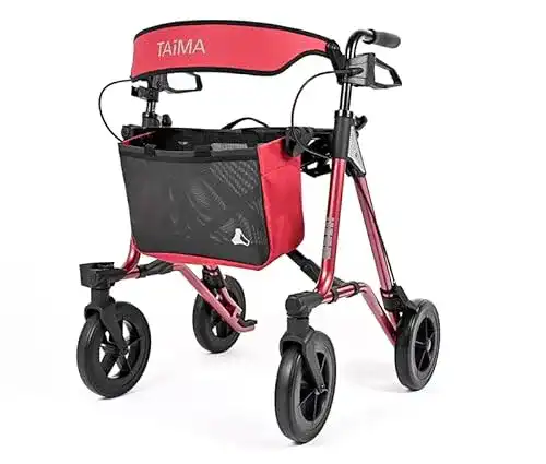 Dietz SoNa24 Leichtgewicht Rollator TAIMA VENTUM Faltbare Gehhilfe