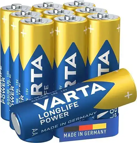 Varta AA Batterien, 10 Stück, Longlife Power, Alkaline, 1,5V