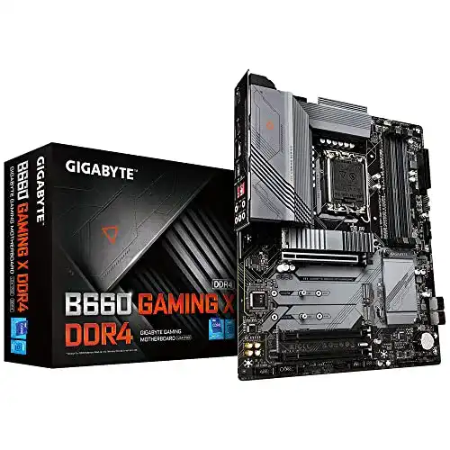 Gigabyte B660 Gaming X DDR4 Mainboard, 128 GB, Sockel 1700