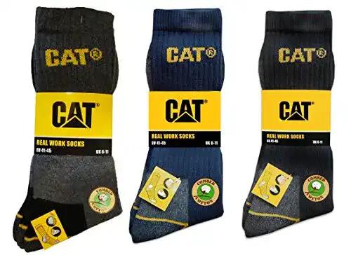 Arbeitssocken Caterpillar Cat für Herren in verschiedenen Größen