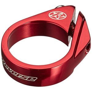 Sattelklemme Reverse mit Schraube, Durchmesser 34,9 mm in Rot
