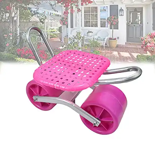 Fahrbarer Gartensitz Himna Pettr für Gartenarbeit