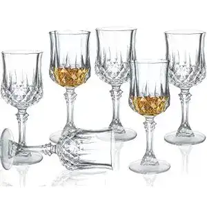 Likörgläser mit Stiel für Portwein, Schnaps und Limoncello