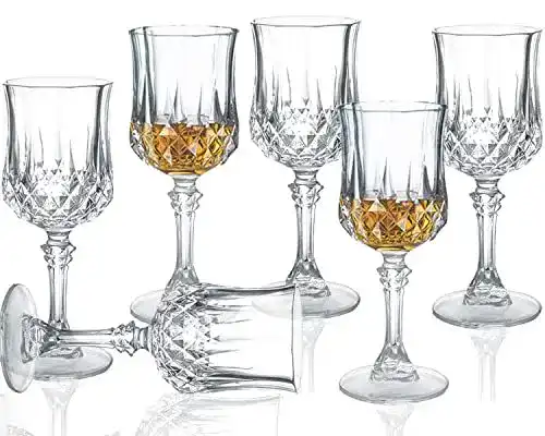Likörgläser mit Stiel für Portwein, Schnaps und Limoncello