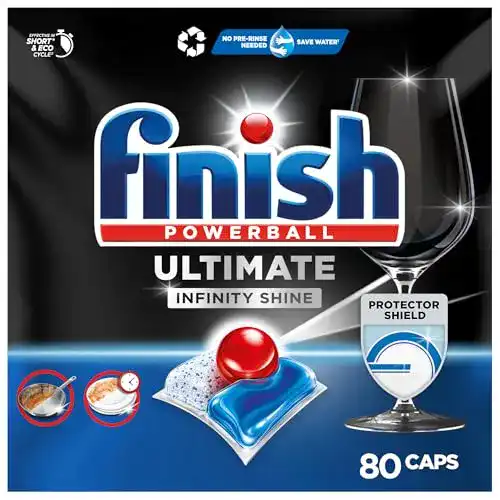Klarspüler Finish Ultimate Infinity Shine Spülmaschinentabs