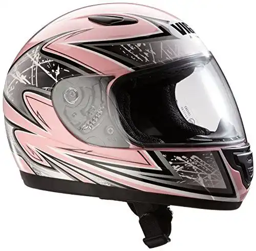 Protectwear Kinder Motorradhelm HL808 in Pink – XXXS