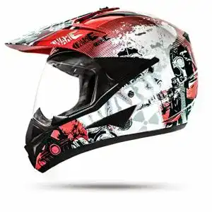Crosshelm Ato-Helme ATO GS War Rot für Quad ATV Enduro