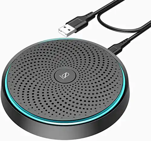 Konferenzlautsprecher und Mikrofon YUANJ für PC mit USB-Anschluss