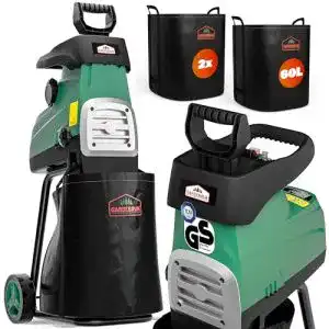 Walzenhäcksler Gardebruk elektrischer Häcksler mit 2800W Leistung