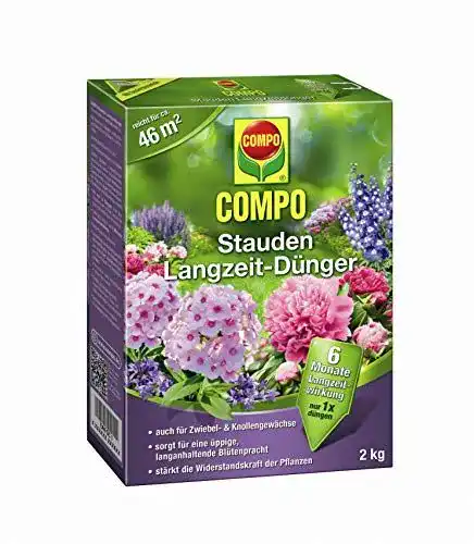 Compo Stauden Langzeitdünger für Rasen und Pflanzen
