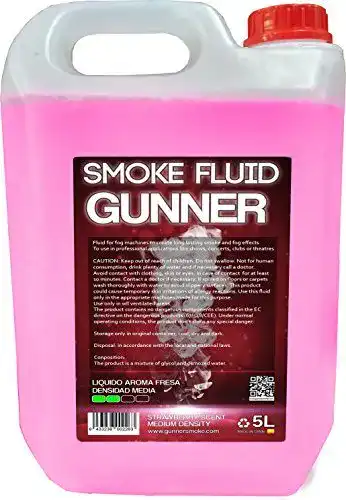 Nebelfluid Gunner Smoke mit Erdbeerduft für Nebelmaschinen