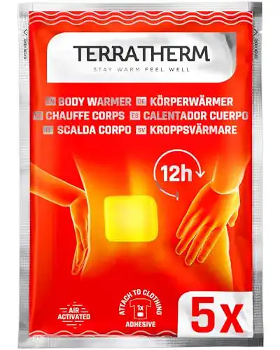 Wärmepflaster TerraTherm für Rücken, Nacken und Schulter mit 12 Stunden Wärme