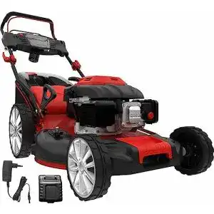 Benzinrasenmäher mit Elektrostart Güde 95436 Big Wheeler