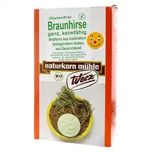 Braunhirse Werz ganz keimfähig, 5er Pack (5 x 500 g)