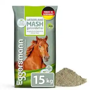 Eggersmann Weserland Mash für Pferde – Getreidefreies Ergänzungsfutter