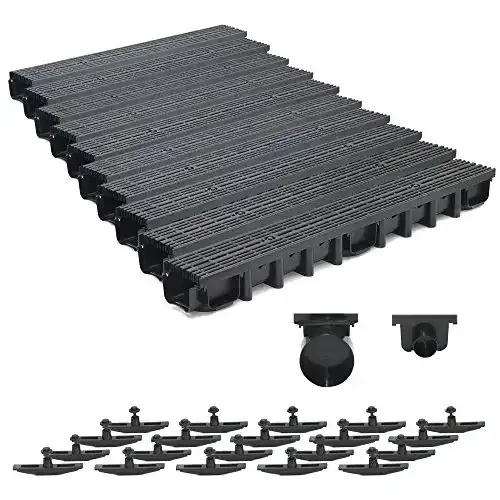 Entwässerungsrinne Zmmmaxpol 10m für modulares System A15 98mm