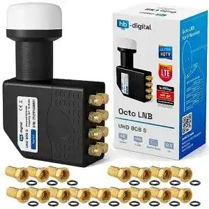 Octo LNB Hb-Digital für 8 Teilnehmer mit LTE-Filter