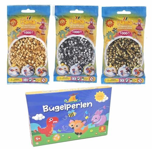 Bügelperlen Hama Happy Price Toys Midi Konvulut in 3 Farben