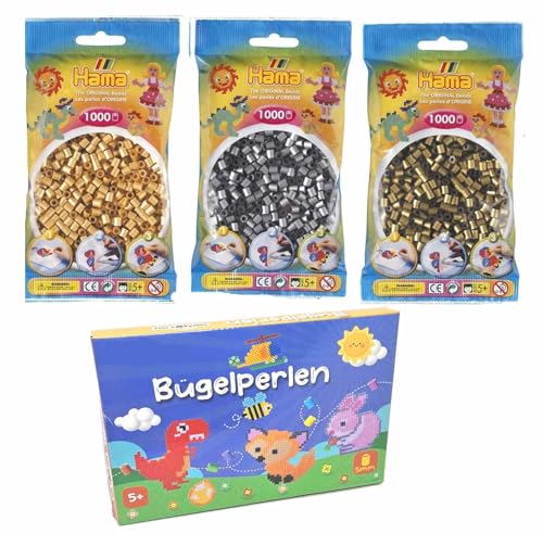 Bügelperlen Hama Happy Price Toys Midi Konvulut in 3 Farben