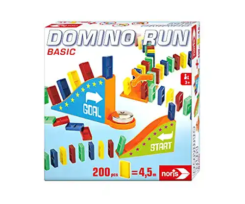 Noris Domino Run Basic-Set mit 200 Dominosteinen
