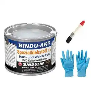 PVC-Kleber Bindulin Bindu-AK5 für hart- und weichkleber mit Pinsel