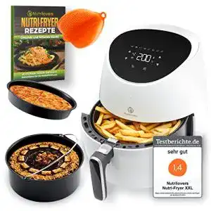 Heißluftfritteuse XXL Nutrilovers Nutri-Fryer im Vergleich