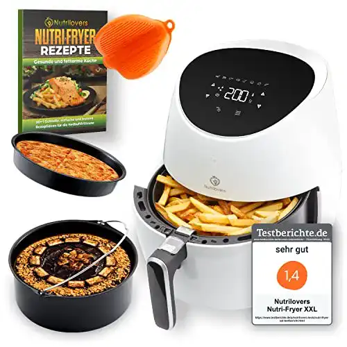 Heißluftfritteuse XXL Nutrilovers Nutri-Fryer im Vergleich