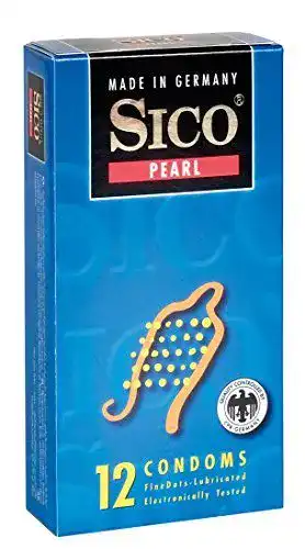 Sico Pearl Kondome mit Noppen aus Naturkautschuklatex