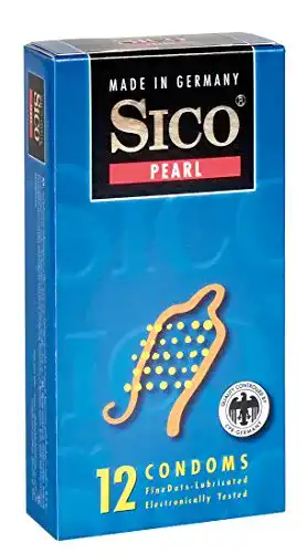 Sico Pearl Kondome mit Noppen aus Naturkautschuklatex
