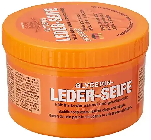 Lederseife Horse Fitform mit Glycerin und Schwamm, 250 ml